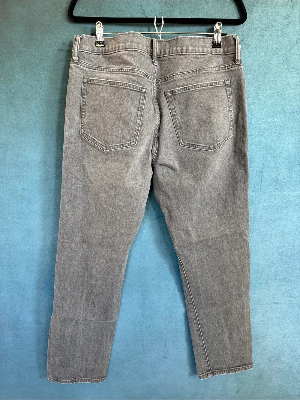 J. Crew Men’s Gray Straight Jeans